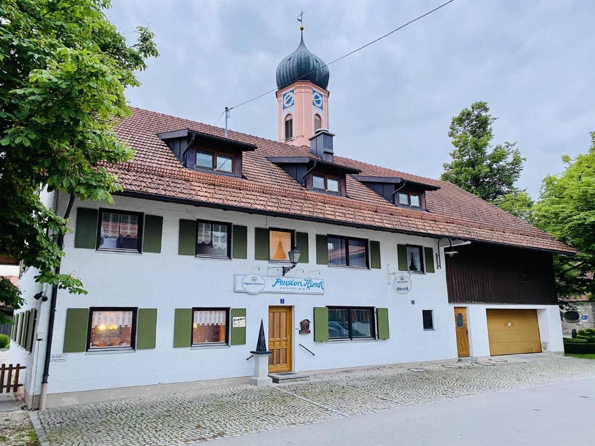 Pension Hirsch Seeg Buitenkant foto